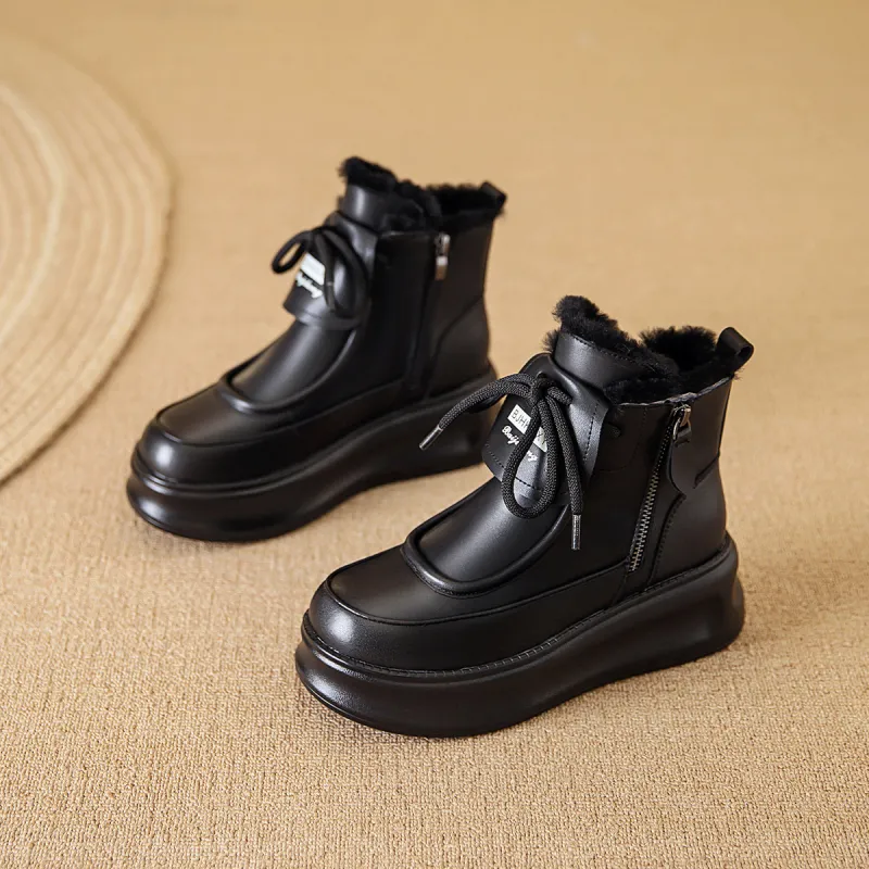 BAIJIHONG Women's Boots Ankle Boots Women's-10