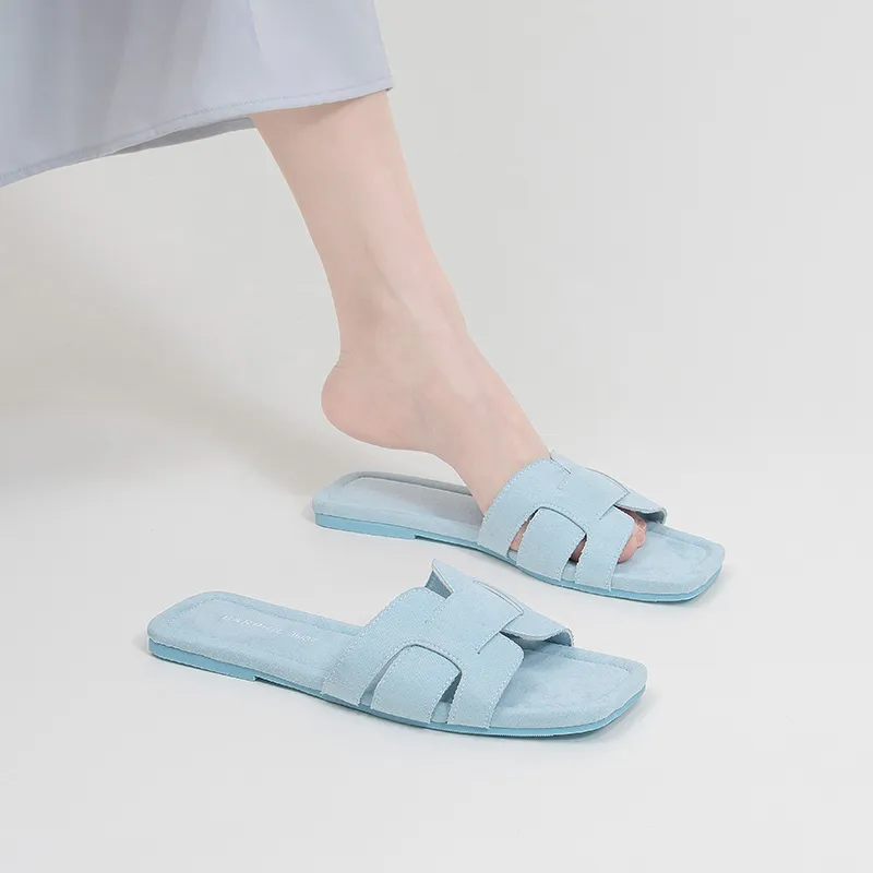 Barphil Slip-Resistant Abrasion-Resistant Slide Slippers Women's-5