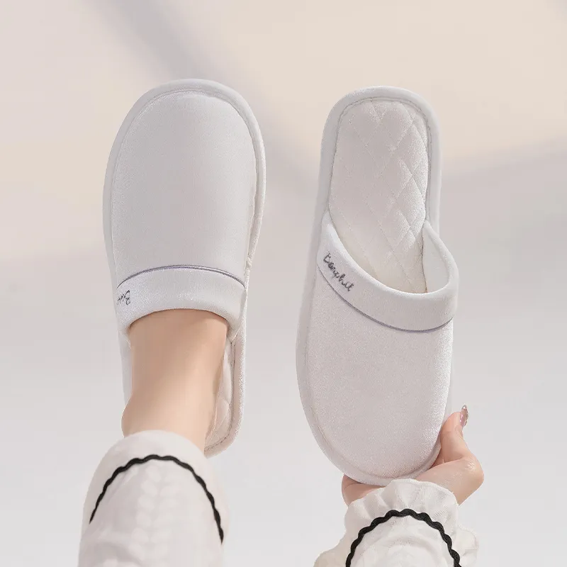 Barphil Men's & Women's Indoor Home Fall & Winter Slip Resistant Cotton Slipper With Soft Sole Closed Toe Casual-5