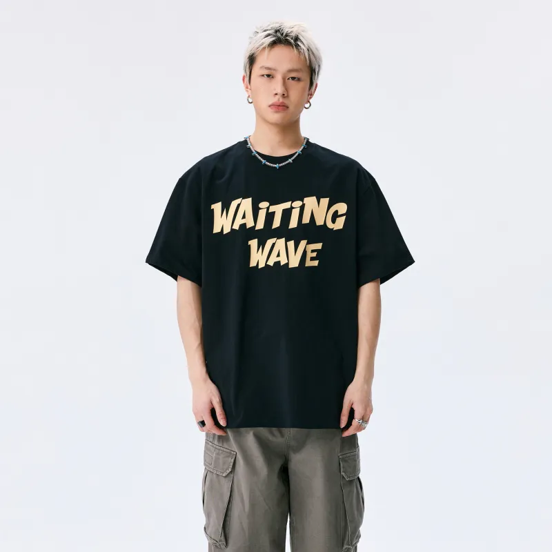 WAITINGWAVE T Shirts Unisex-2