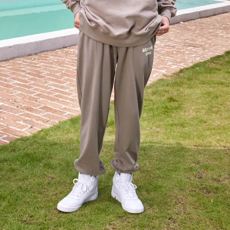 WAITINGWAVE Knitted Sweatpants Unisex-11