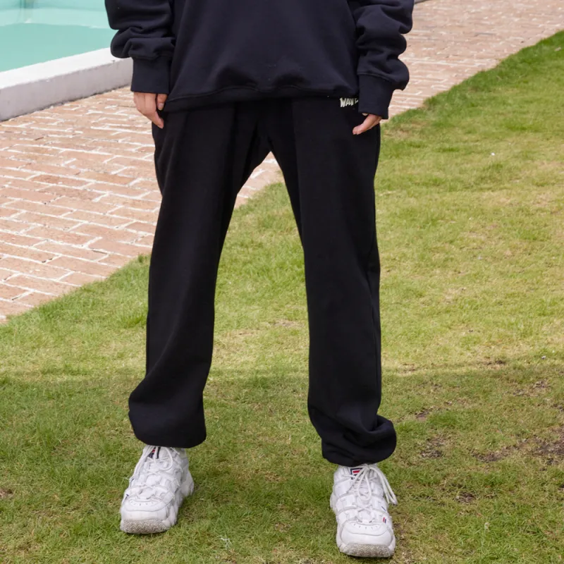 WAITINGWAVE Knitted Sweatpants Unisex-2