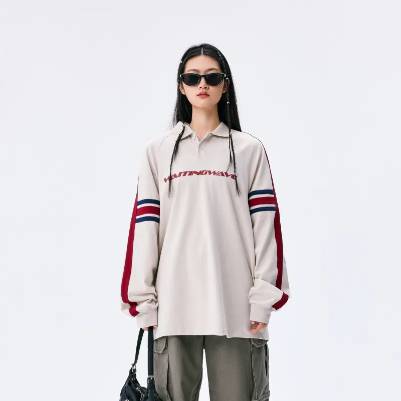 WAITINGWAVE Polo Shirts Unisex-2