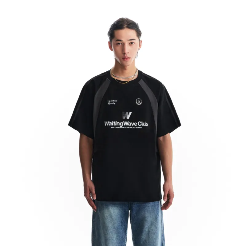 WAITINGWAVE T Shirts Unisex-7