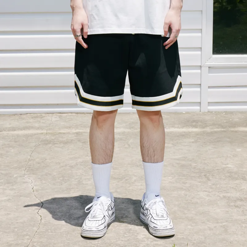 WAITINGWAVE Basketball Shorts Men Black-2