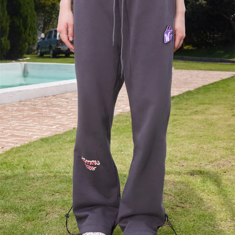 WAITINGWAVE Casual Pants Unisex-5
