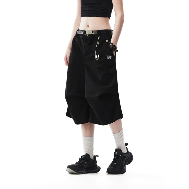 WAITINGWAVE Cargo Shorts Unisex-2