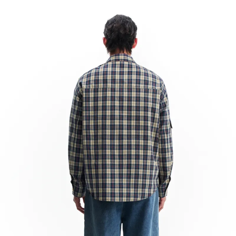 WAITINGWAVE Shirt Unisex Navy Blue-2
