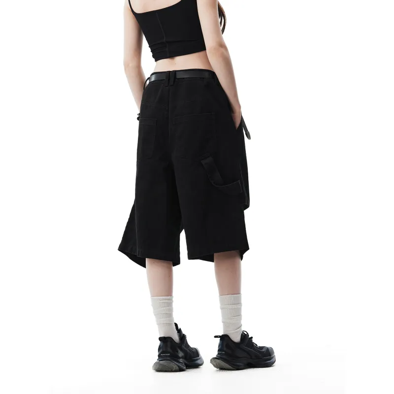 WAITINGWAVE Cargo Shorts Unisex-3