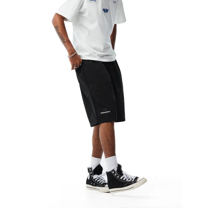 WAITINGWAVE Casual Shorts Unisex-4