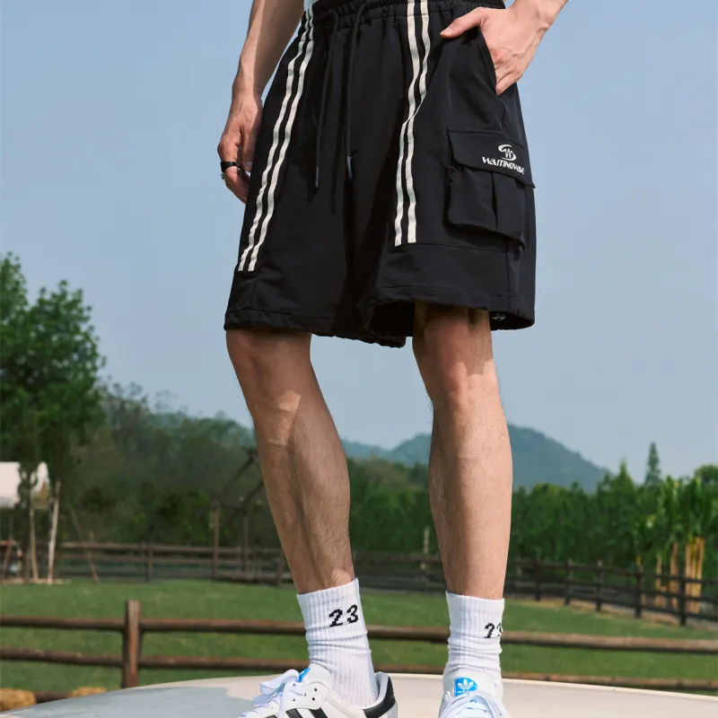 WAITINGWAVE Casual Shorts Unisex-2