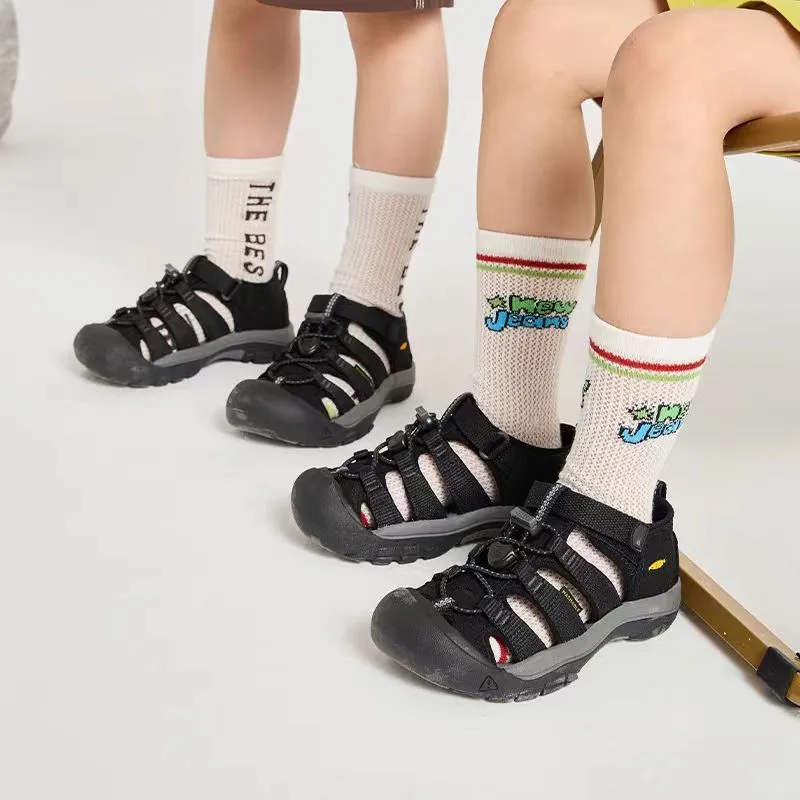 KEEN Newport H2 Low Top Kids' Outdoor Shoes Black Teenagers-9