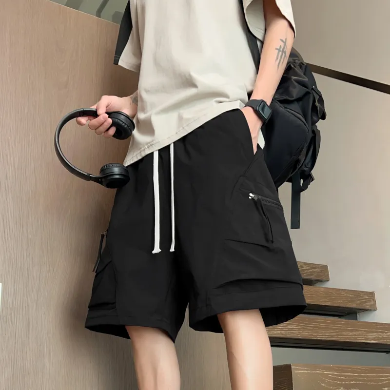 Endless Abyss Cargo Shorts Unisex-3