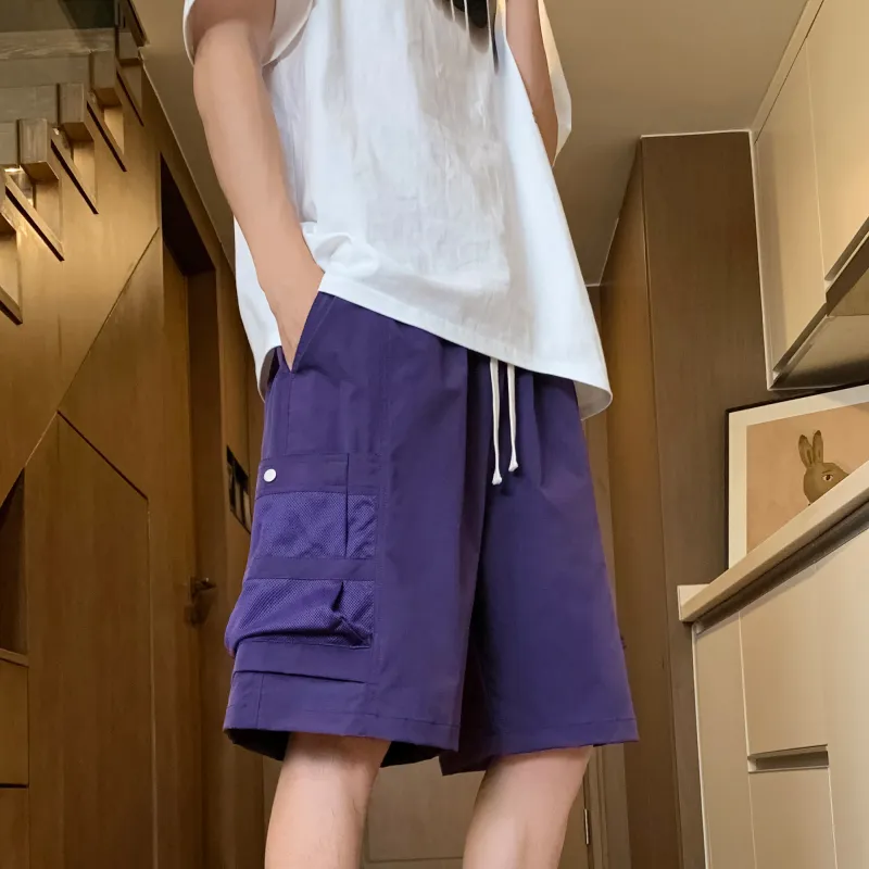 Endless Abyss Cargo Shorts Unisex-14