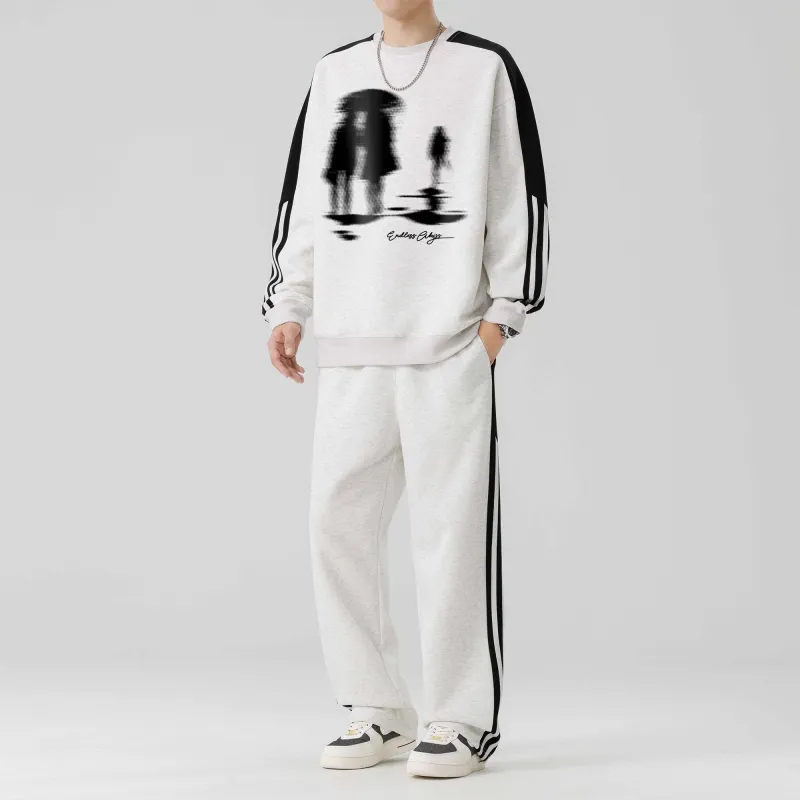 Endless Abyss Sweatshirt Set Unisex-12