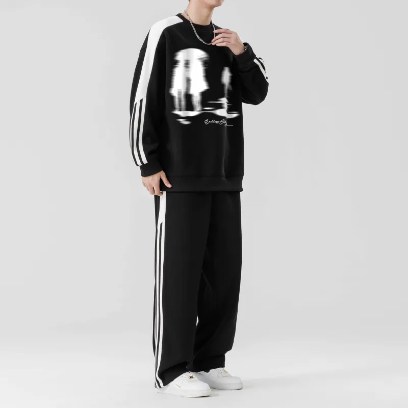 Endless Abyss Sweatshirt Set Unisex-3