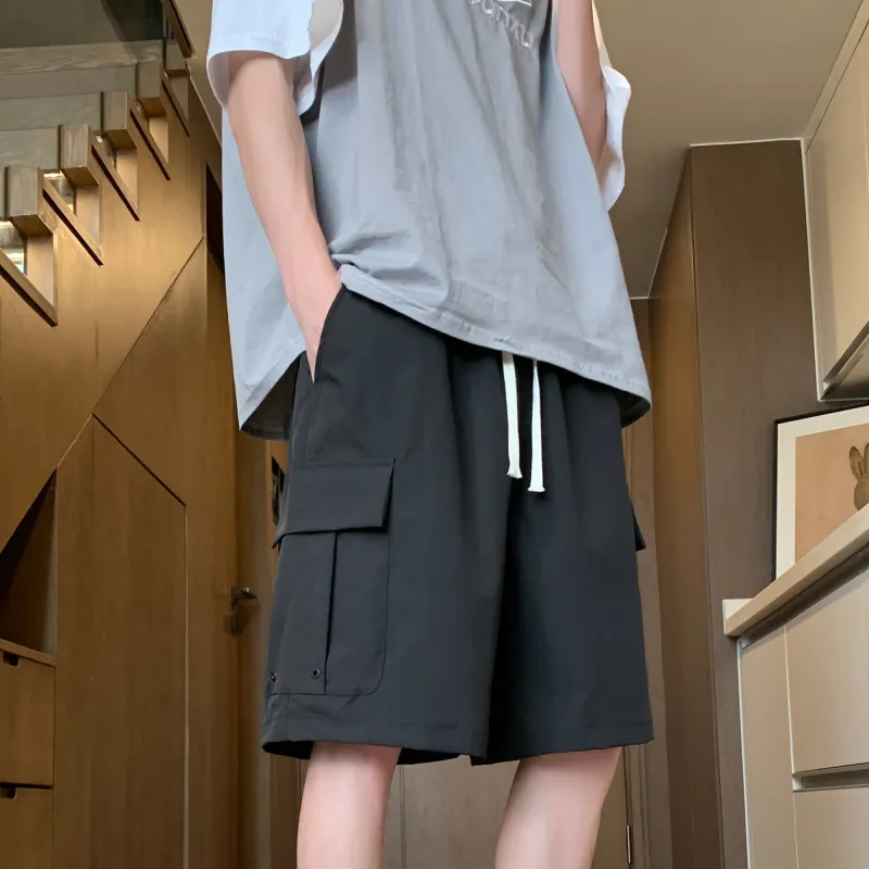 Endless Abyss Cargo Shorts Unisex-4