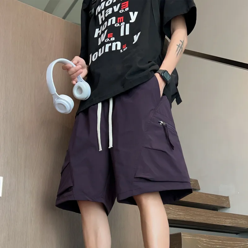 Endless Abyss Cargo Shorts Unisex-23