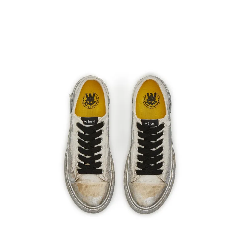ARTICLE NO. Wear Resistant Low Top Canvas Shoes Unisex Dusty White-3