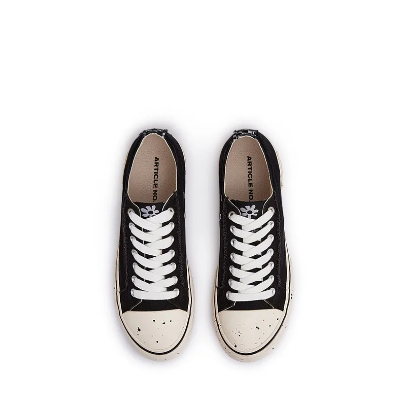 ARTICLE NO. Slip Resistant, Breathable, Height Increasing Low Top Canvas Shoes Unisex-10