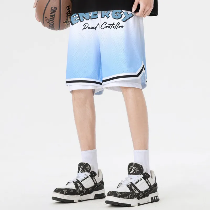 PAUL COSTELLOE Basketball Shorts Unisex-15