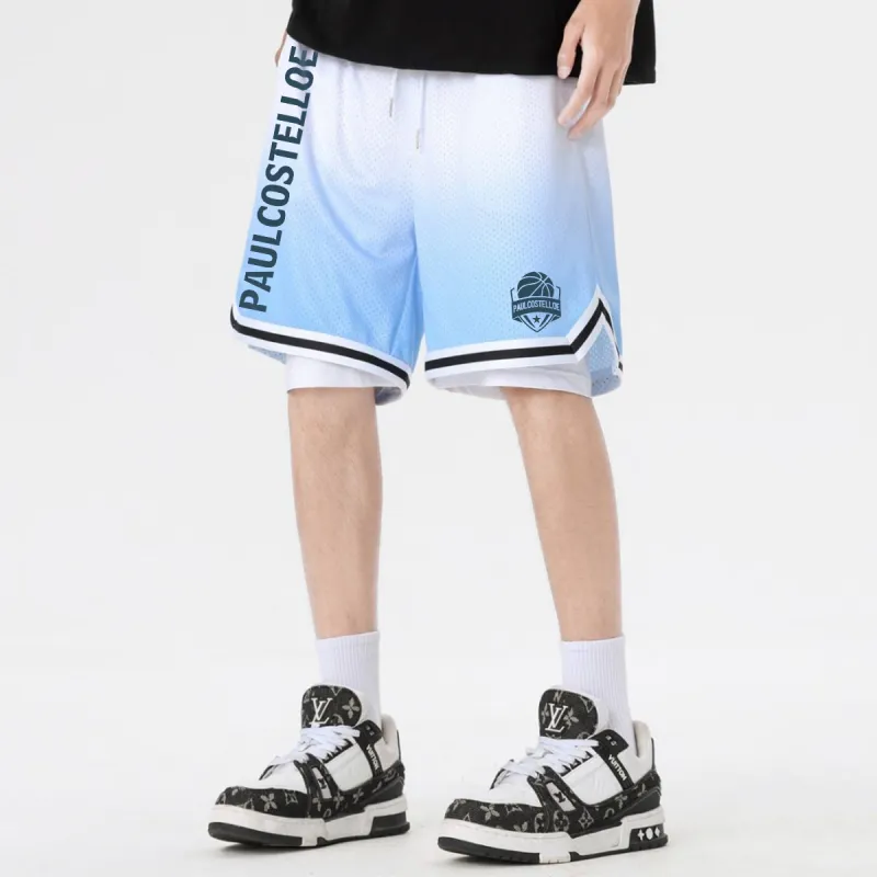 PAUL COSTELLOE Basketball Shorts Unisex-15