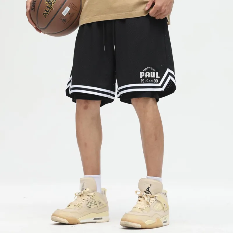 PAUL COSTELLOE Basketball Shorts Unisex-3
