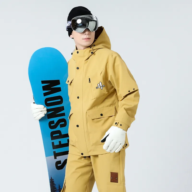 PAUL COSTELLOE Urban Living/Travel/Commuting Keep Warm From The Wind Windbreaker Jacket Unisex-18