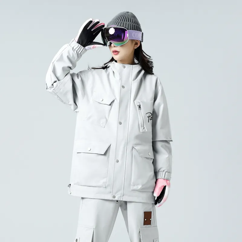 PAUL COSTELLOE Windproof Warm And Water Resistant Windbreaker Jacket Unisex-12