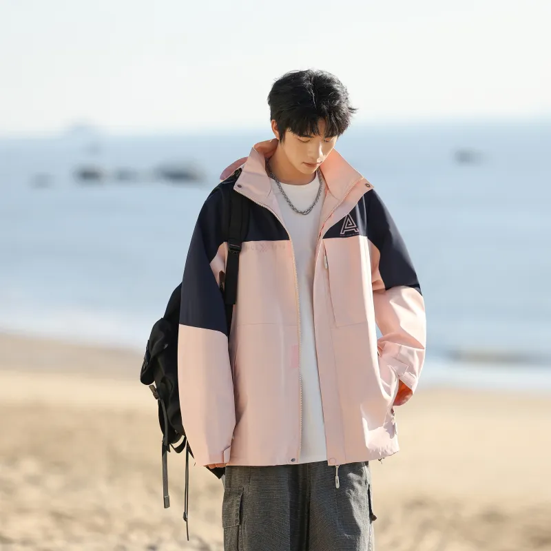 PAUL COSTELLOE Keep Warm From The Wind Windbreaker Jacket Unisex-15