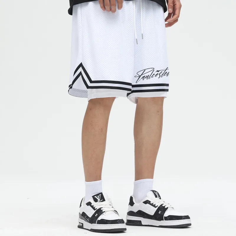 PAUL COSTELLOE Basketball Shorts Unisex-8