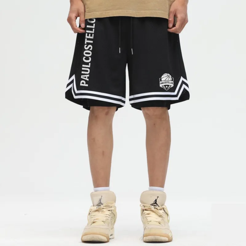 PAUL COSTELLOE Basketball Shorts Unisex-3