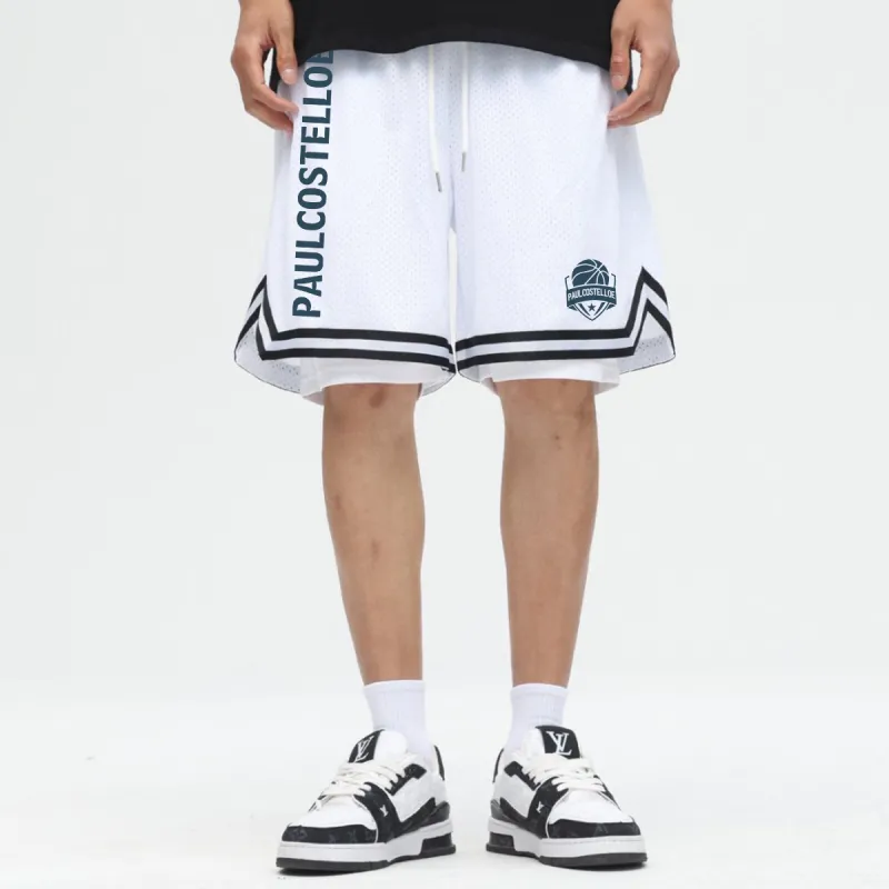 PAUL COSTELLOE Basketball Shorts Unisex-7