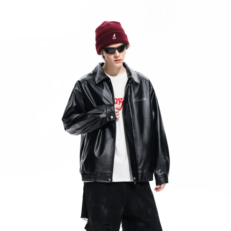 PAUL COSTELLOE Leather Jacket Unisex-3