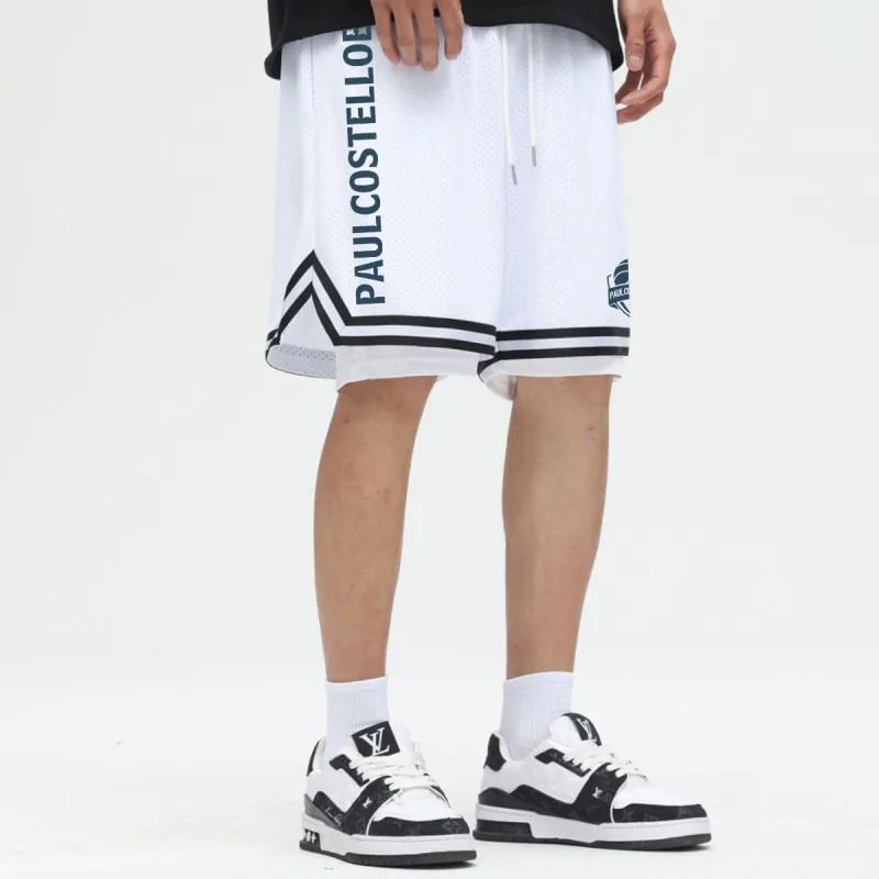 PAUL COSTELLOE Basketball Shorts Unisex-6
