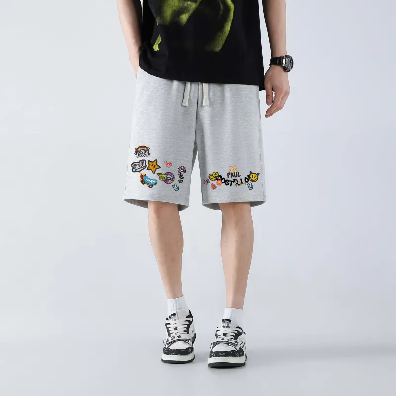 PAUL COSTELLOE Casual Shorts Unisex-12