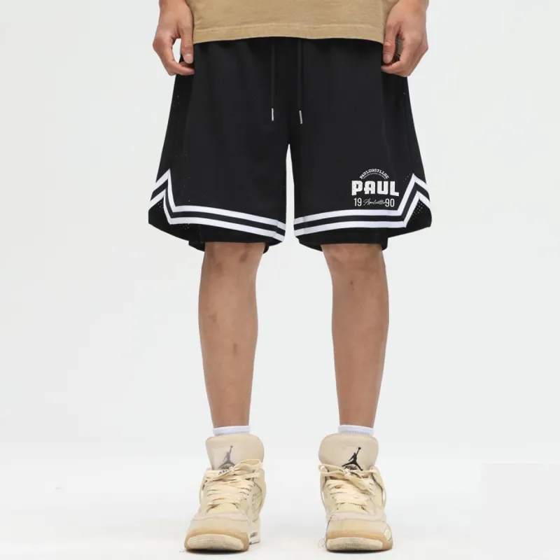 PAUL COSTELLOE Basketball Shorts Unisex-4