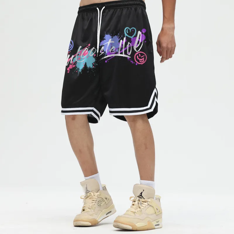 PAUL COSTELLOE Basketball Shorts Unisex-4