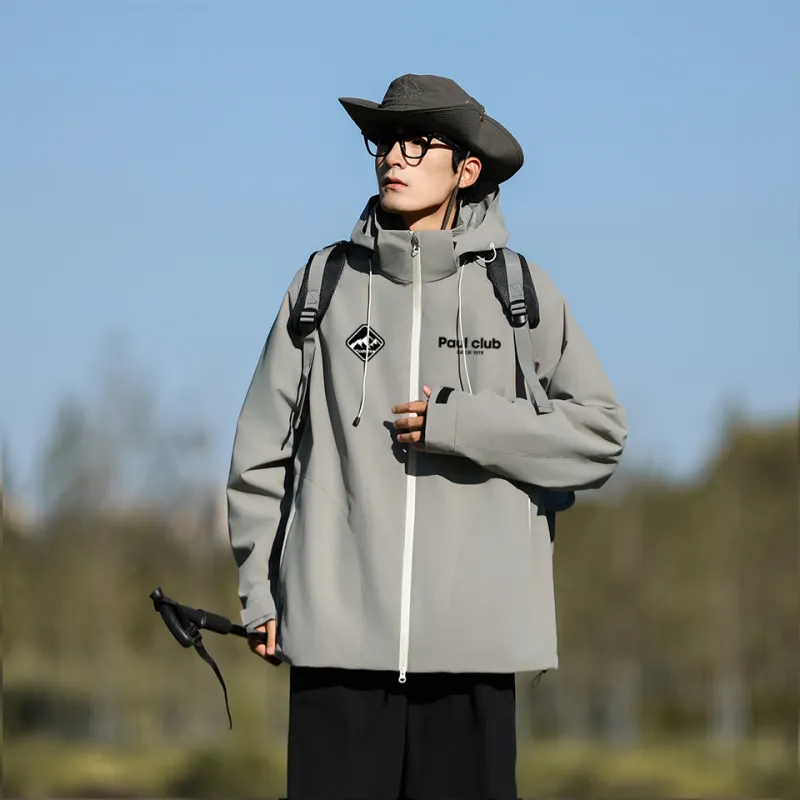 PAUL COSTELLOE Waterproof And Windproof Windbreaker Jacket Unisex-14