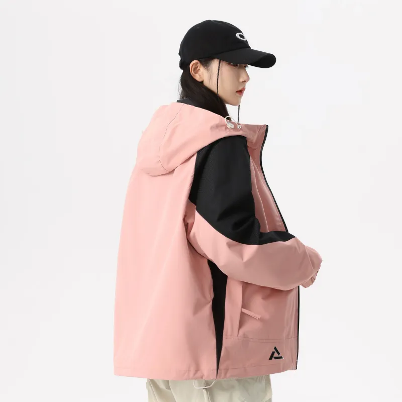 PAUL COSTELLOE Hiking Waterproof And Windproof To Keep Warm Windbreaker Jacket Unisex-11