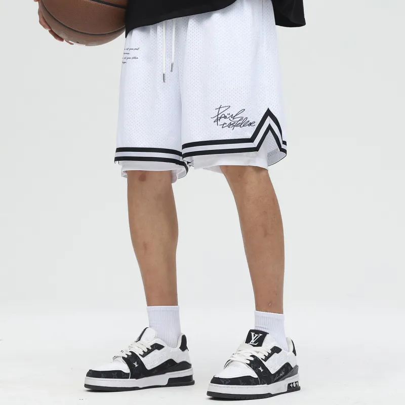 PAUL COSTELLOE Basketball Shorts Unisex-7