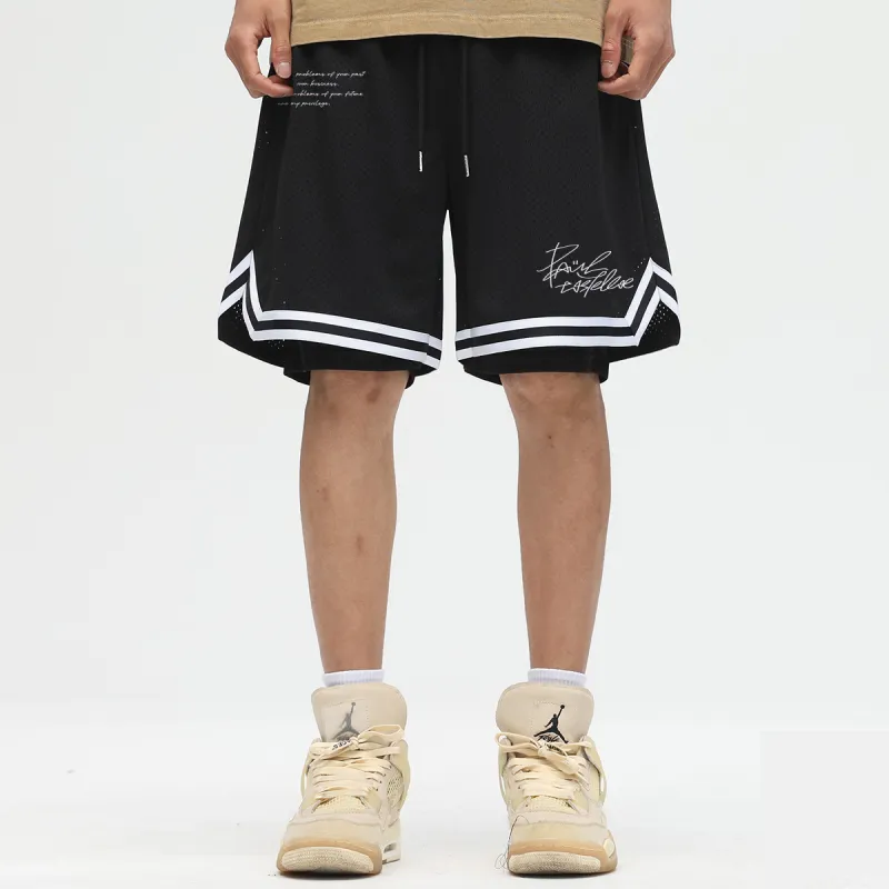 PAUL COSTELLOE Basketball Shorts Unisex-3