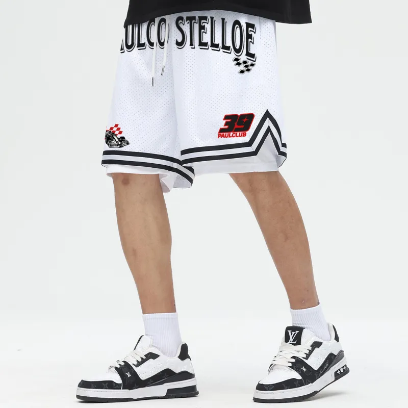 PAUL COSTELLOE Basketball Shorts Unisex-9
