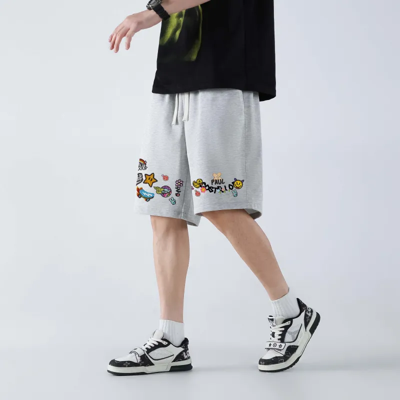 PAUL COSTELLOE Casual Shorts Unisex-13