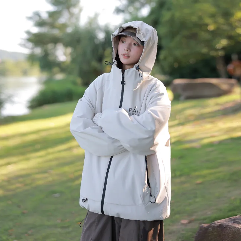 PAUL COSTELLOE Waterproof And Windproof To Keep Warm Windbreaker Jacket Unisex-9