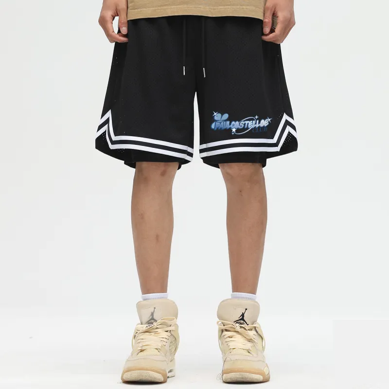 PAUL COSTELLOE Basketball Shorts Unisex-3