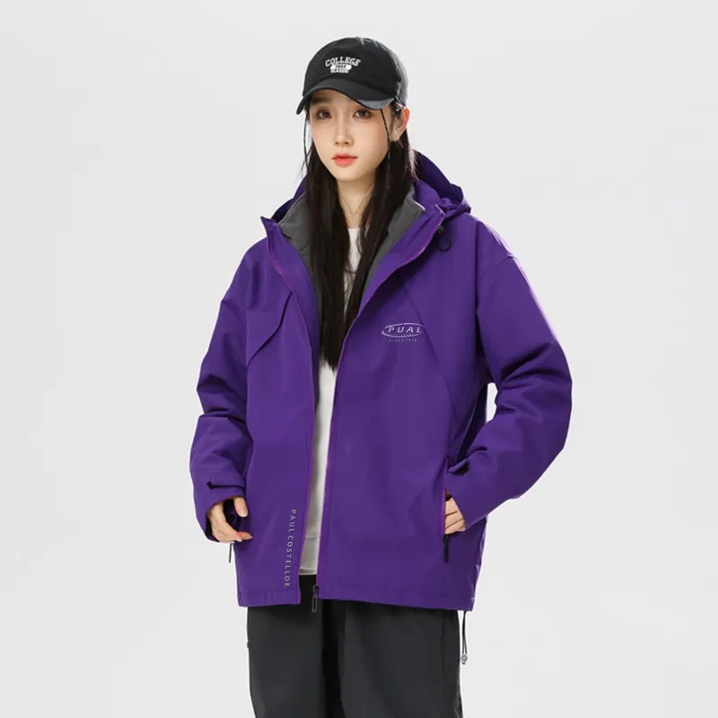 PAUL COSTELLOE Waterproof And Windproof To Keep Warm Windbreaker Jacket Unisex-16