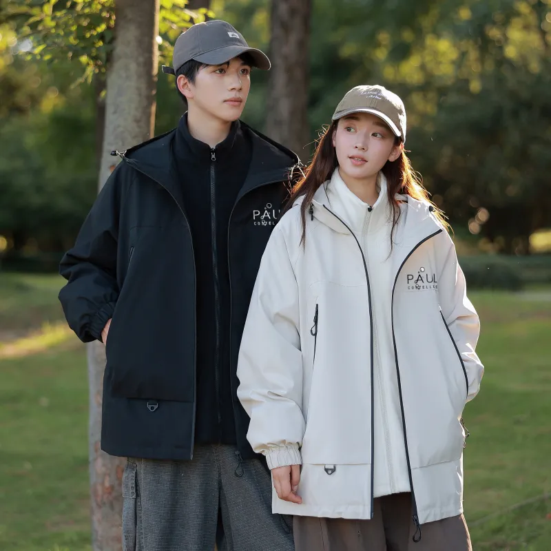 PAUL COSTELLOE Waterproof And Windproof To Keep Warm Windbreaker Jacket Unisex-10