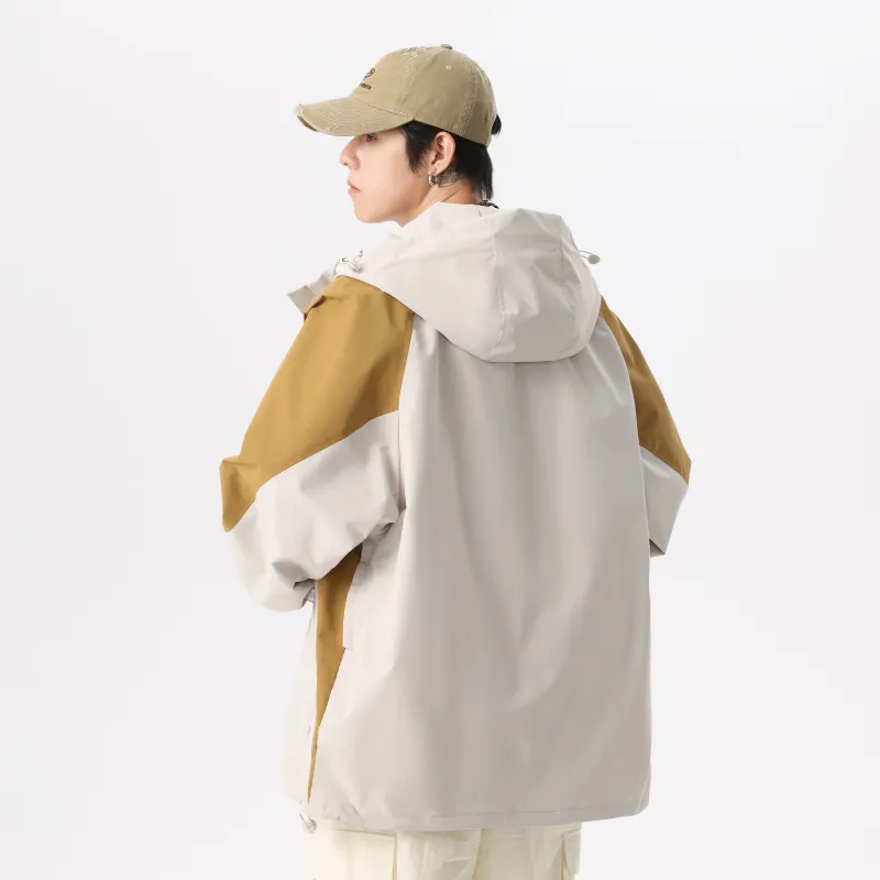 PAUL COSTELLOE Hiking Waterproof And Windproof To Keep Warm Windbreaker Jacket Unisex-7