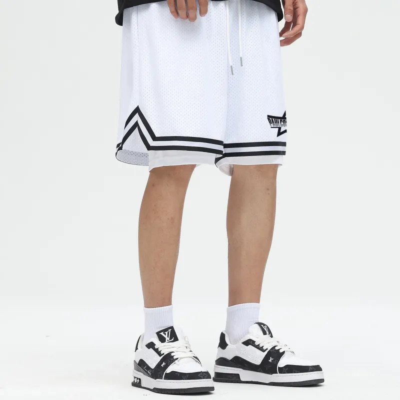 PAUL COSTELLOE Basketball Shorts Unisex-8
